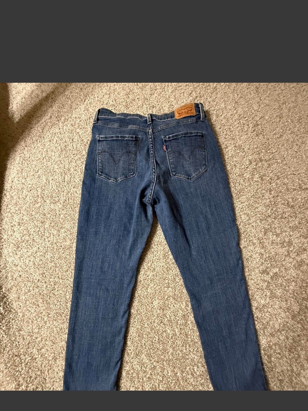 Levi’s Classic Mid Rise Skinny Jeans Size 10 Button Fly